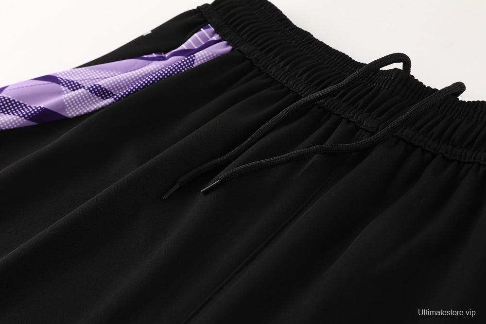 2025 Germany Purple Short Sleeve+Soccer Shorts