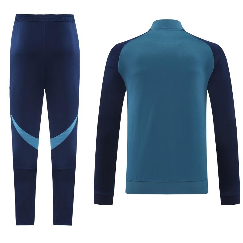 25/26 Arsenal  Navy Blue  Full zipper Jacket Tracksuit+ long pants