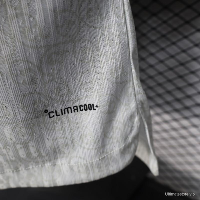 2026 Player Version  Spain Away Off-White Jersey