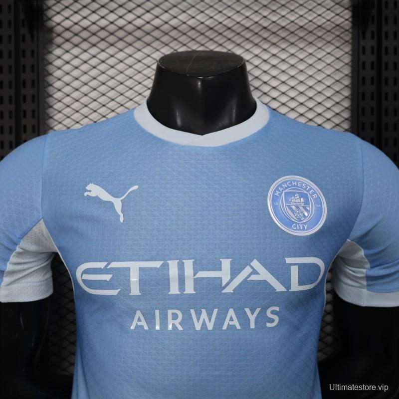 26/27 Player Version Manchester City Home Jersey (Predicted Version)
