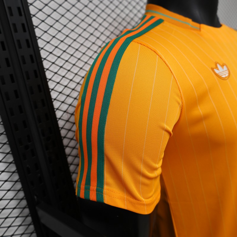 Player Version 2026 Ivory Coast Orange Terrace Icons White Jersey