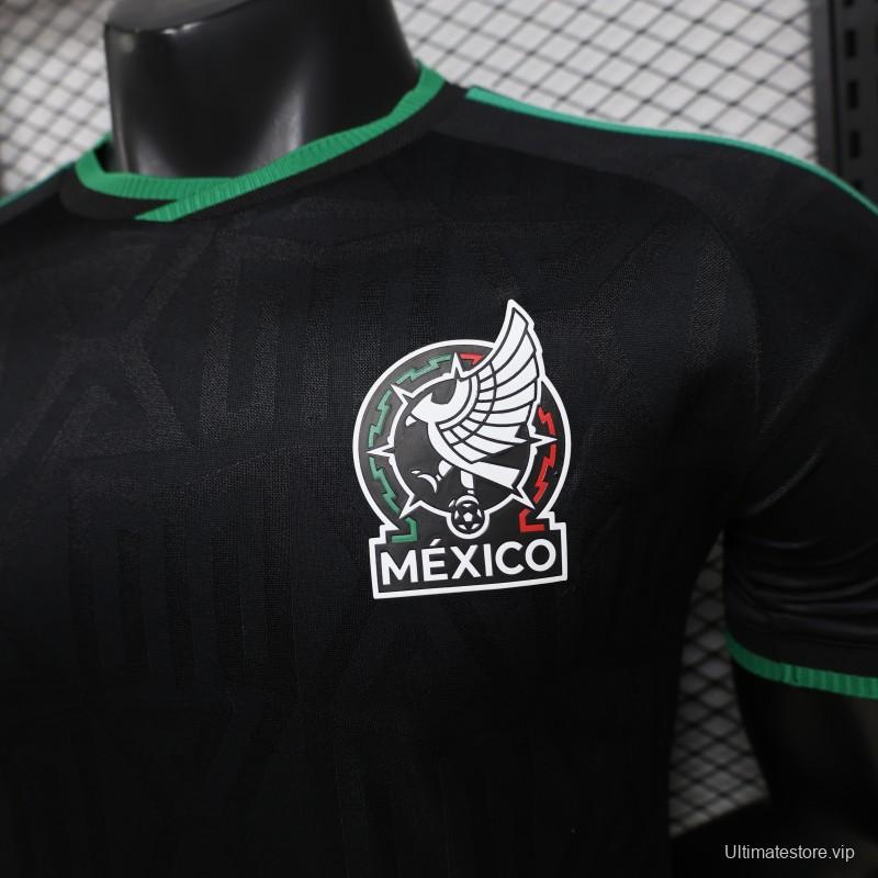 Player Version 2026 Mexico Black Dark Monogram Adidas Originals Special Edition Away Jersey