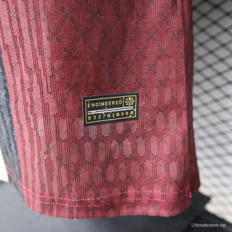 Player Version 26/27  PSG Paris Saint-Germain Black Burgundy Gold Special Edition Jersey