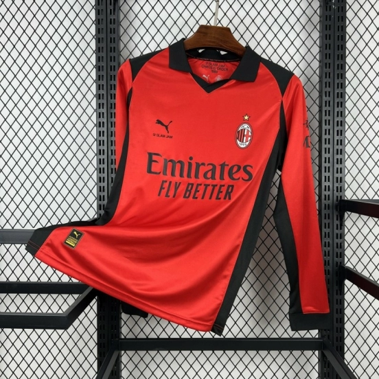 2026/27 Mens AC Milan Fourth Long Sleeve Jersey