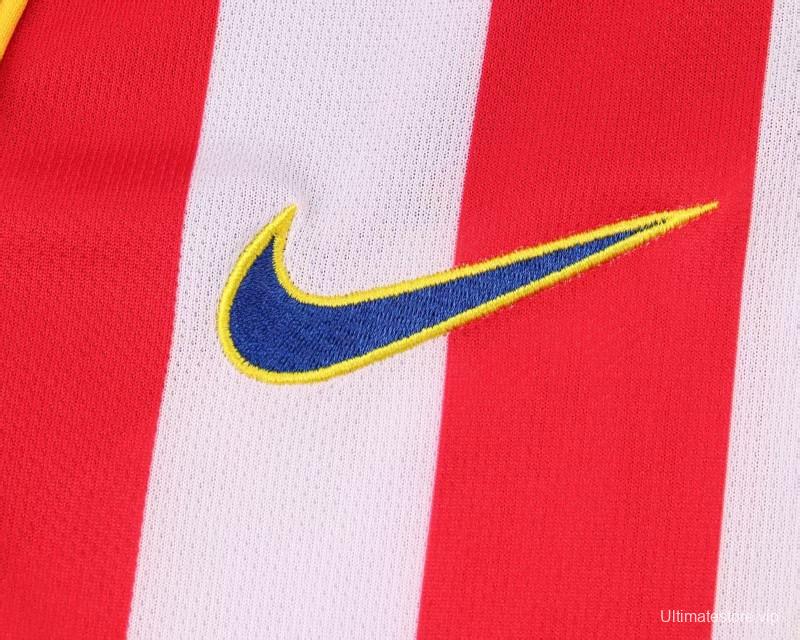 Retro Kids 04/05 Atletico Madrid Home Jersey