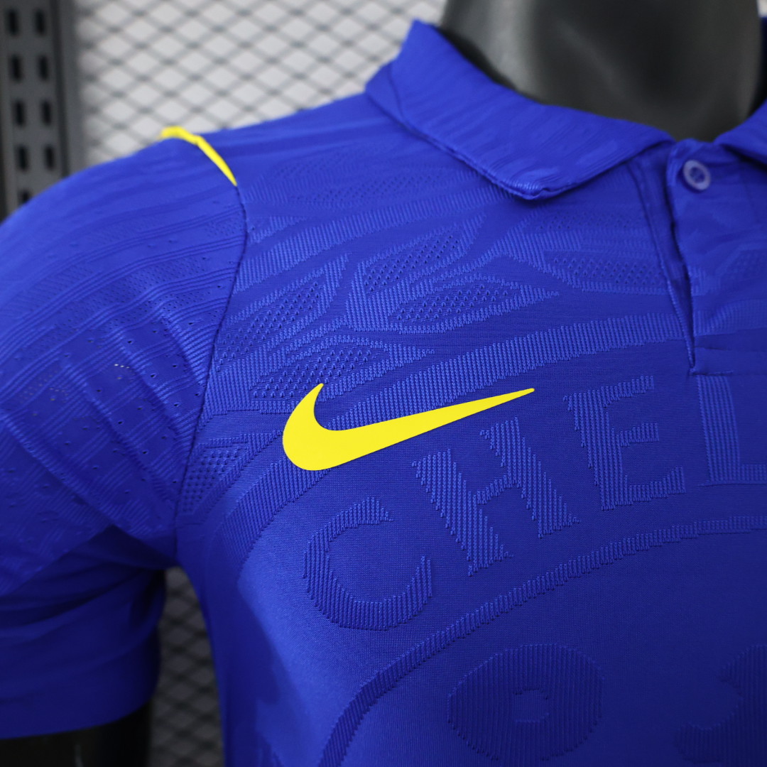 Player Version 26/27 Chelsea FC Royal Blue Polo Collar Home Jersey