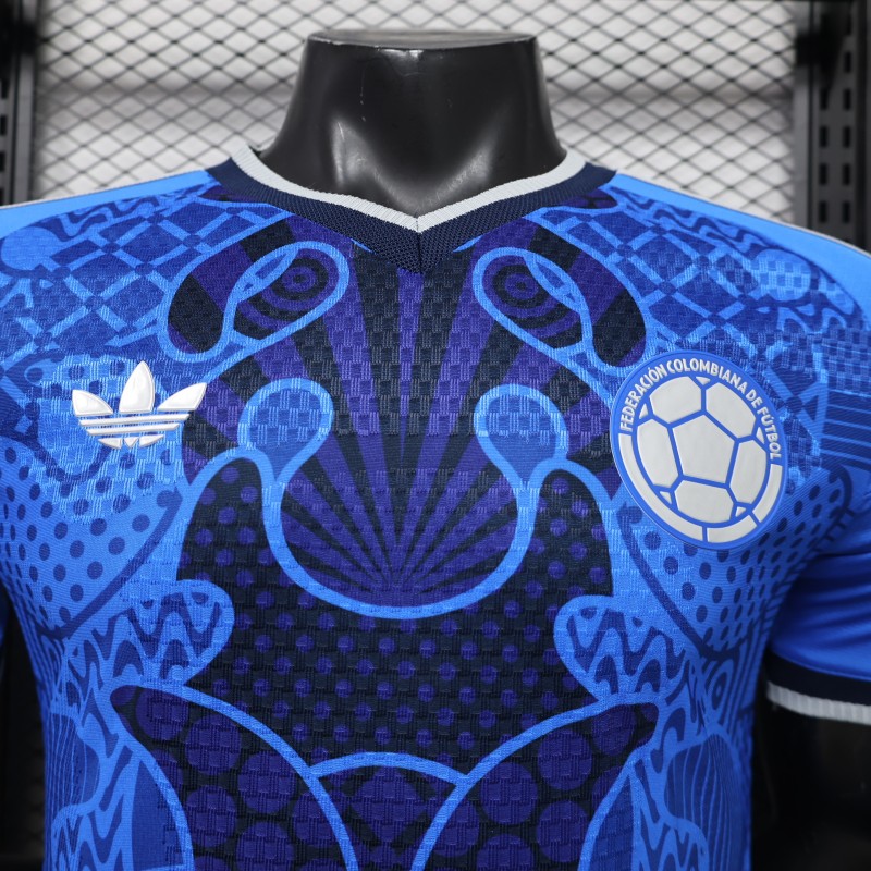 Player Version 2026 Colombia Special Edition Blue Jersey