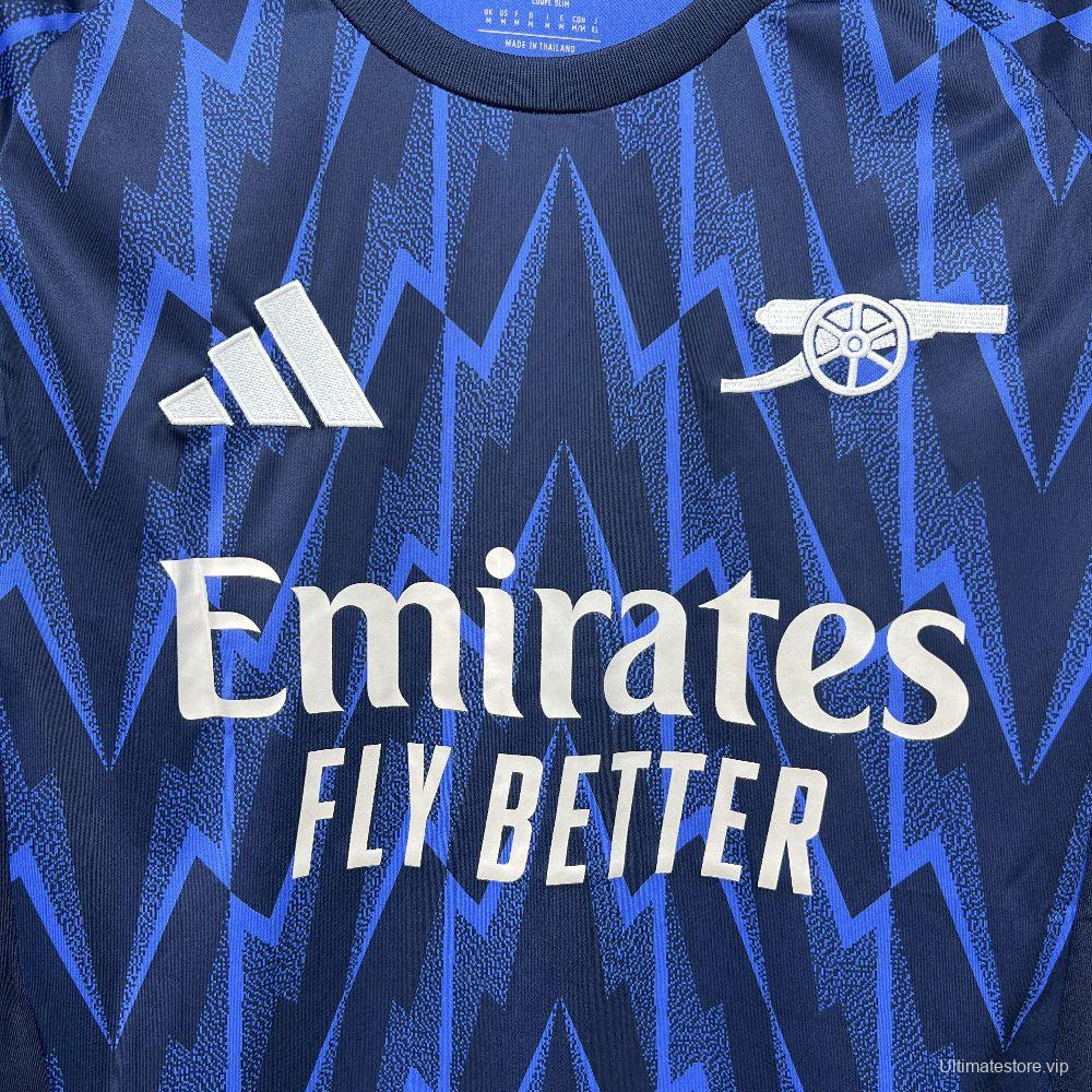 2025/26 Mens Arsenal Away Long Sleeve Jersey