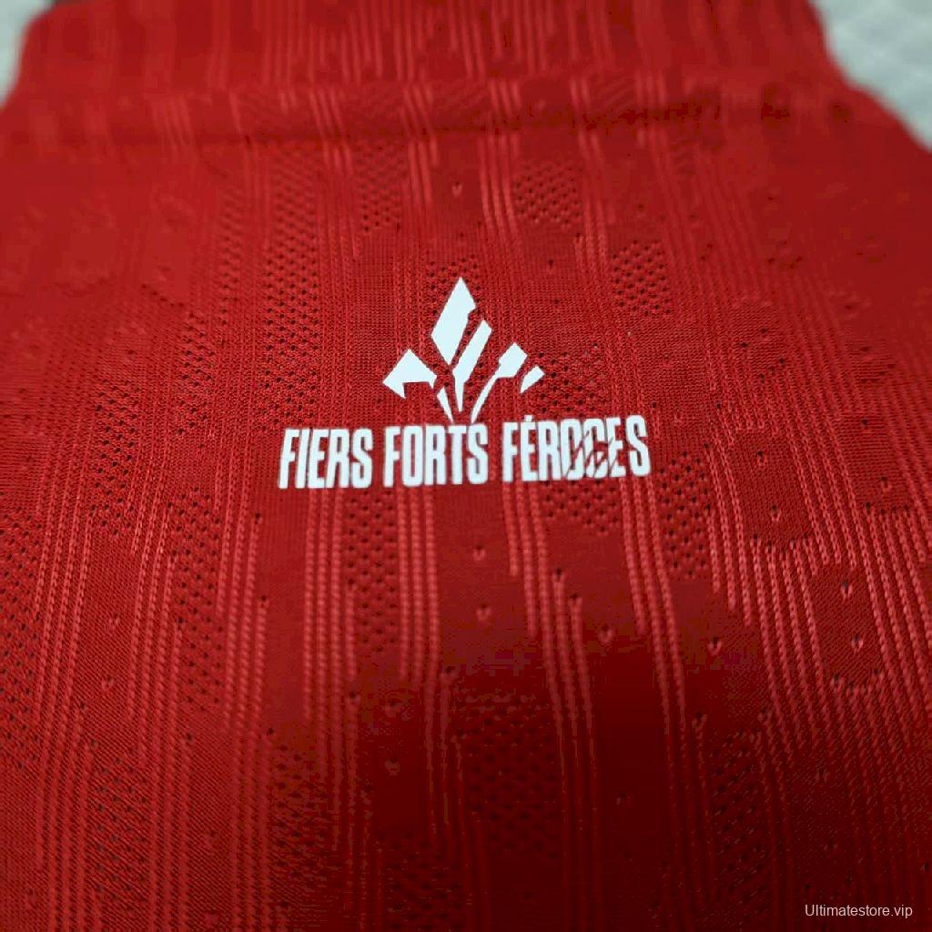 2025/26 Player Version Mens Lille OSC Home Jersey