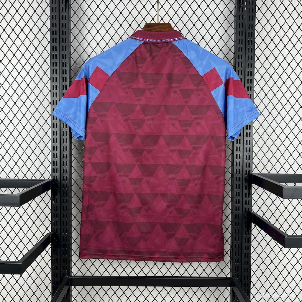 1990/92 Retro Aston Villa Home Jersey