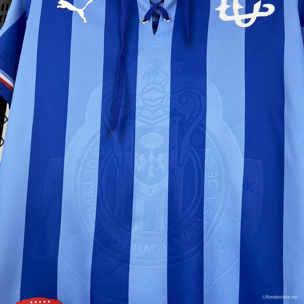 2017/18 Retro Chivas Guadalajara 110th Anniversary Jeresy