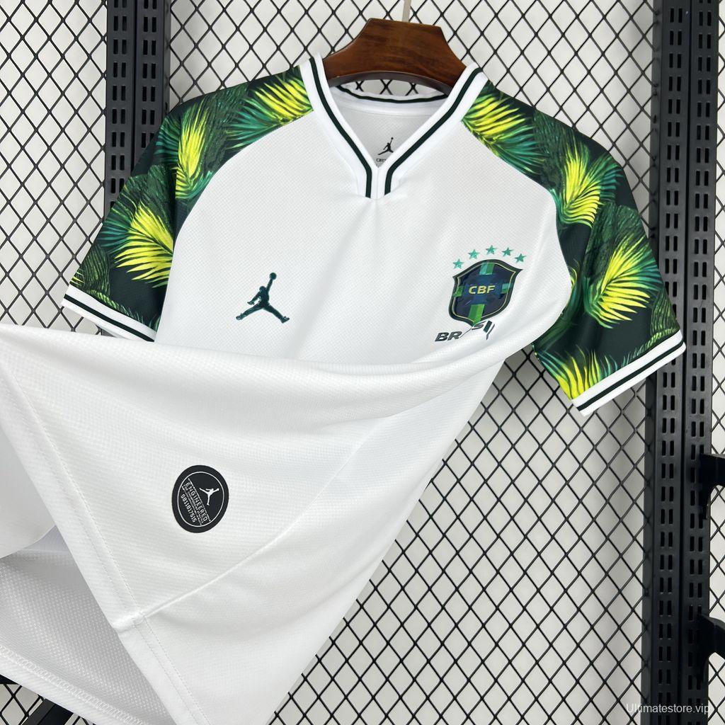 2026 Mens Brazil White Special Jersey