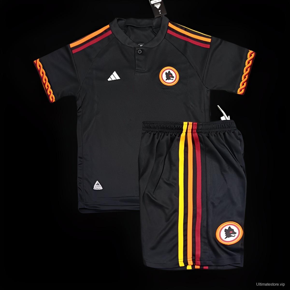 23/24 Kids Roma Third Jersey