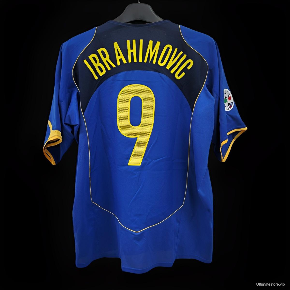 Retro 04/05 Juventus Away Blue Jersey