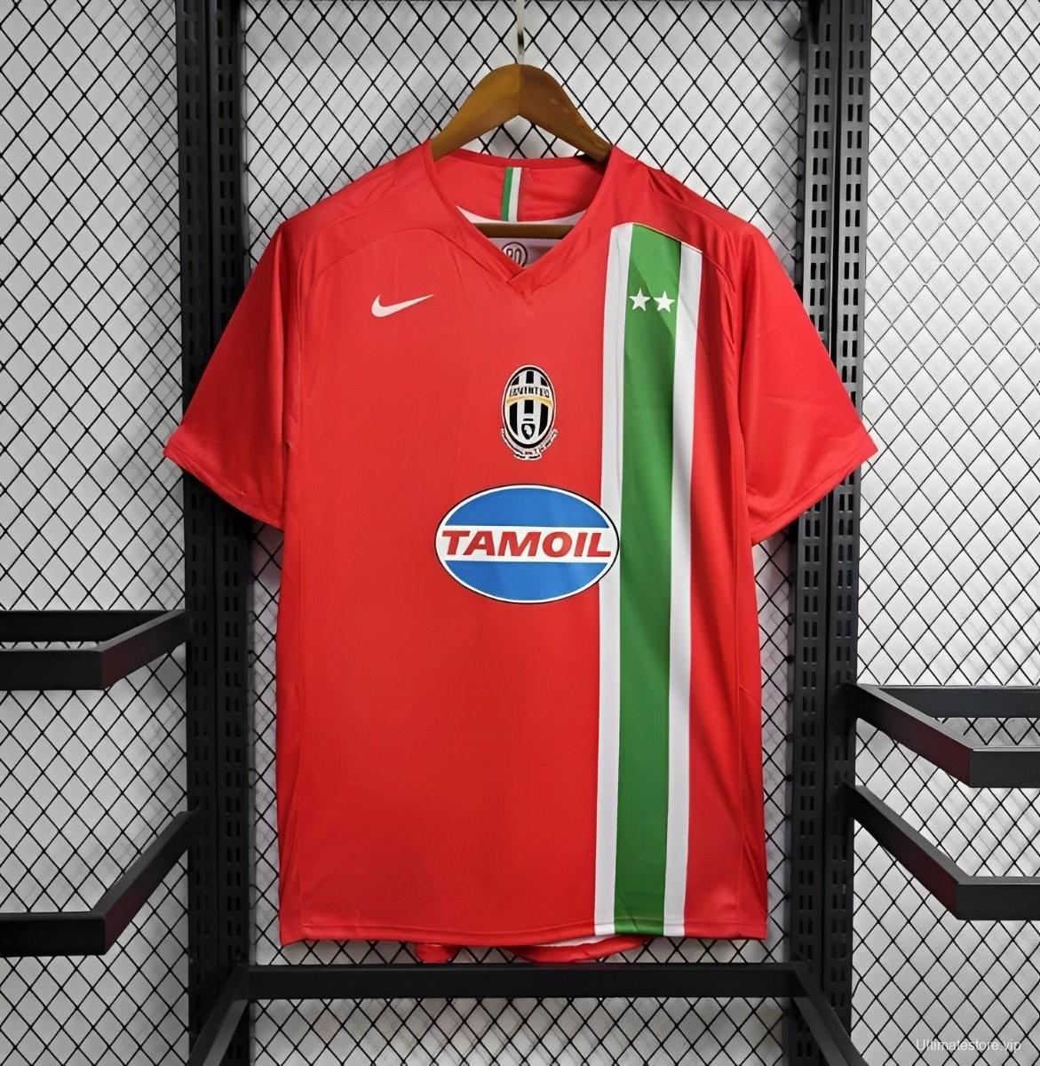 Retro 05/06 Juventus Away Red Jersey