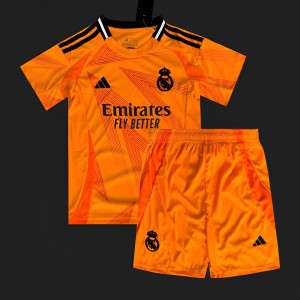 24/25 Kids Real Madrid Away Orange Set