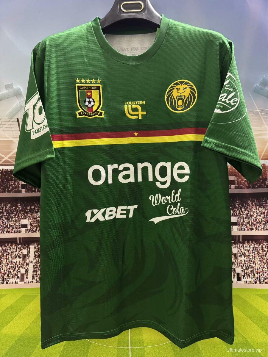 2025 Cameroon Green Pre-Match Jersey