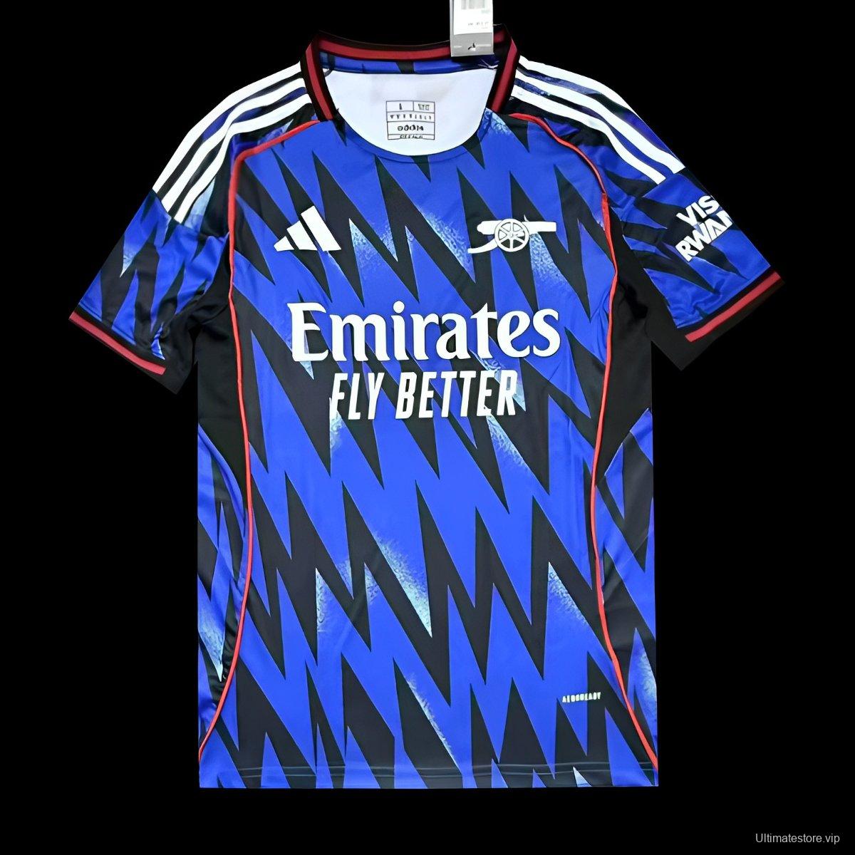 25/26 Arsenal Away Blue Jersey