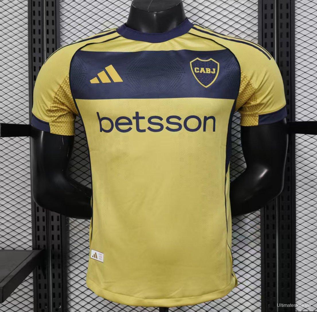 Player Version 25/26 Boca Juniors Away Jersey