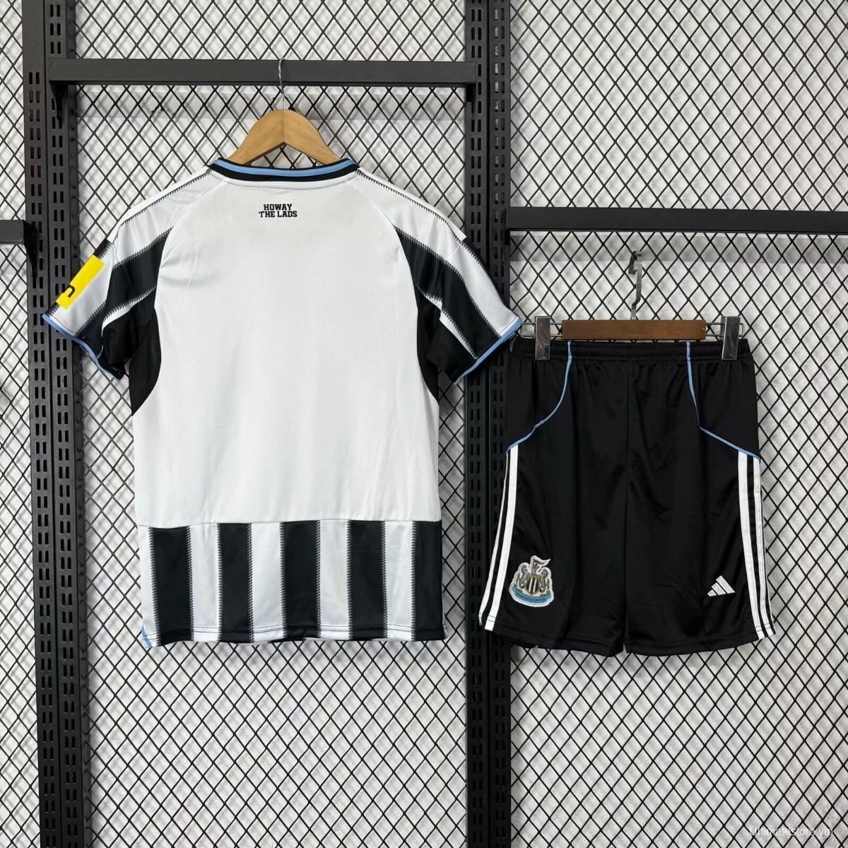 25/26 Kids Newcastle United Home Jersey