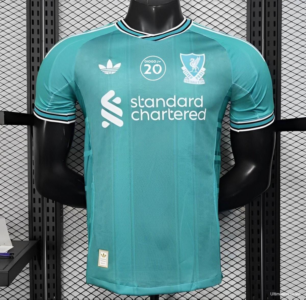 Liverpool 25/26 Third Player Version Diogo J 20 Limited Edition