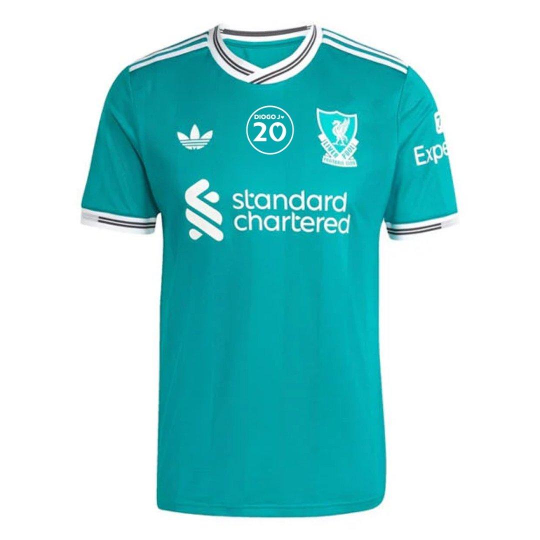 Liverpool 25/26 Third Player Version Diogo J 20 Limited Edition