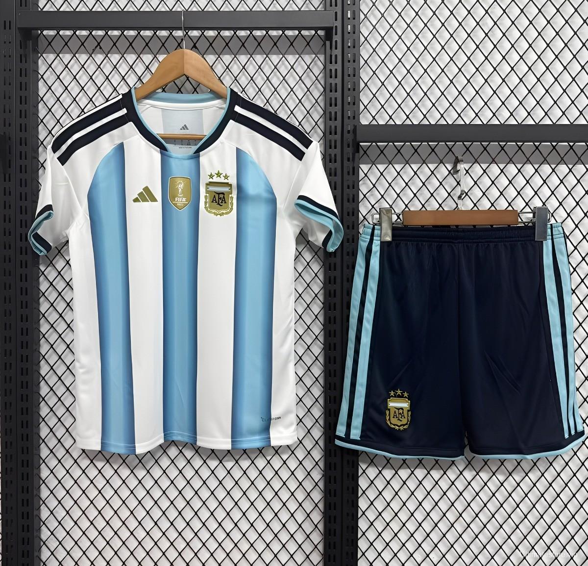 2026 Kids Argentina Home Jersey