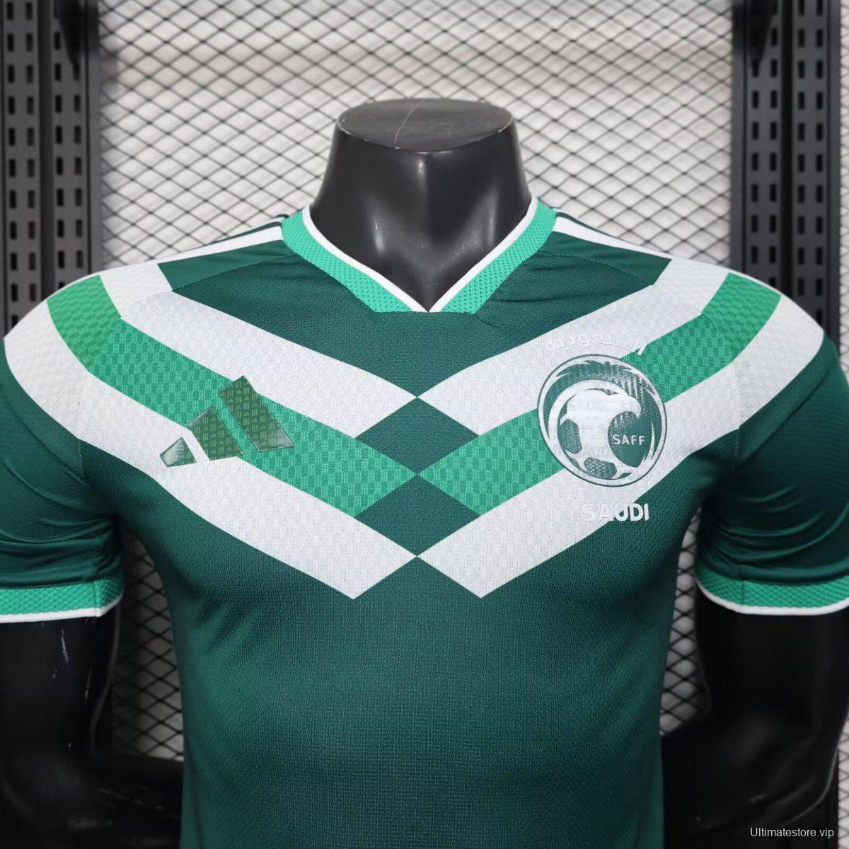 Player Version 2026 Saudi Arabia Green Pre-Match Jersey