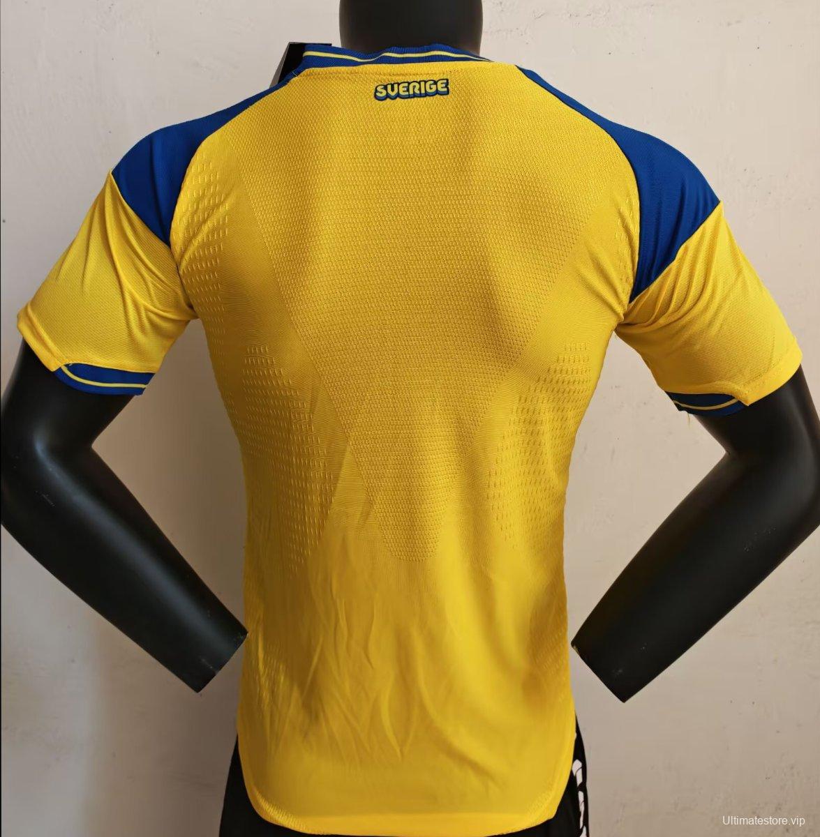 Player Version 2026 Sweden Home Jersey