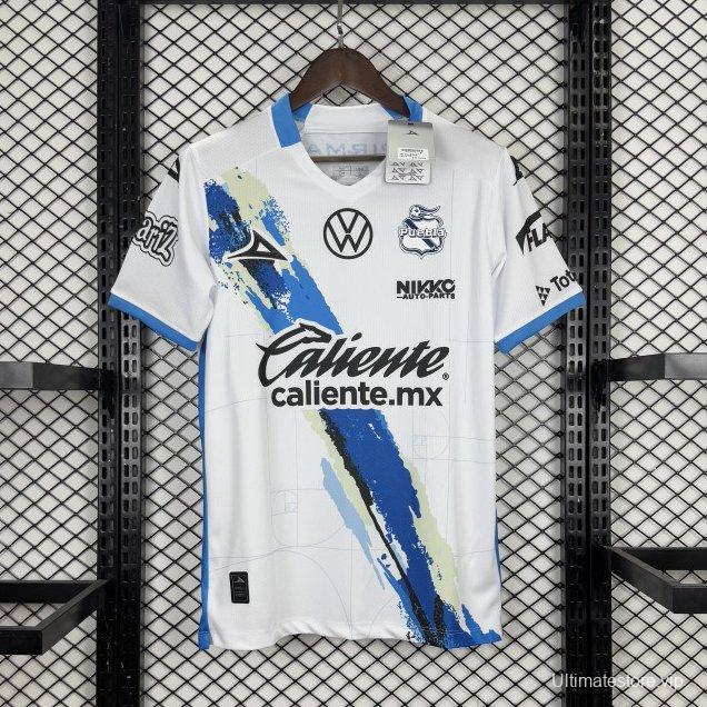 Player Version 25/26 Club Puebla White with Blue Home Jersey