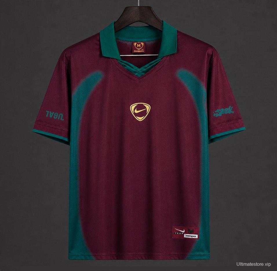 2026 Portugal x Cactus Jack Total 90 Pre-Match Wine Jersey