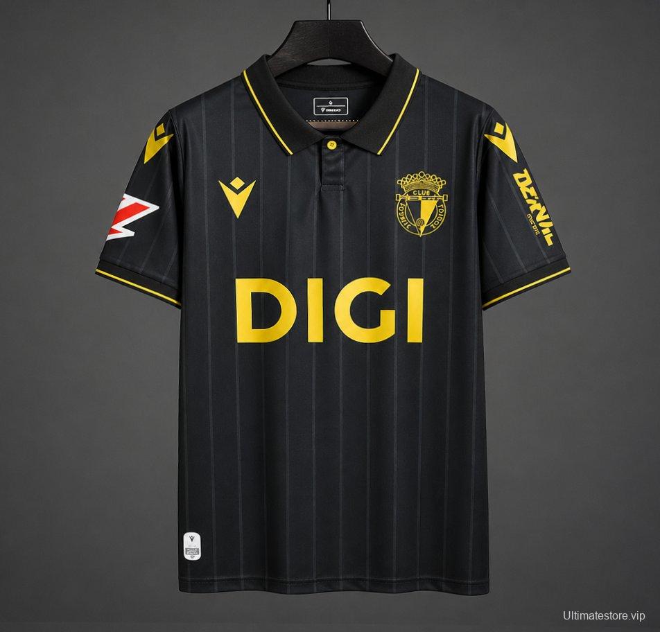 26/27 Burgos CF Away Black Jersey