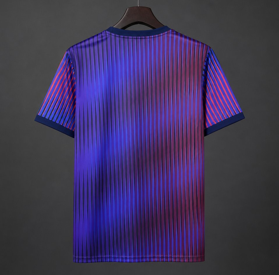 26/27 PSG/Paris Saint-Germain Away Pre-Match Purple/Blue/Red Jersey