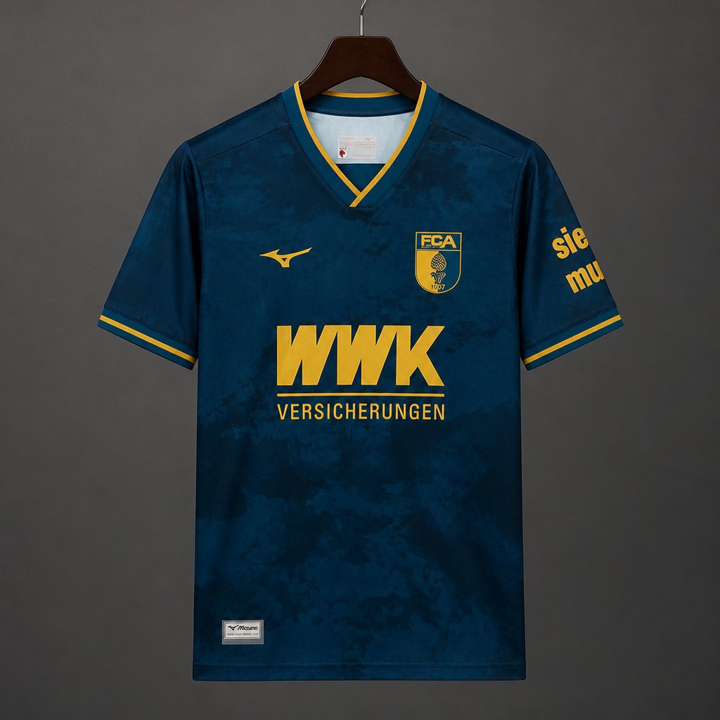 26/27 Augsburg Away Dark Green Jersey