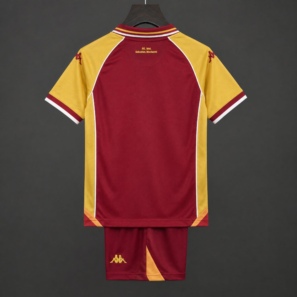 26/27 Kids Metz Home Red Yellow Jersey