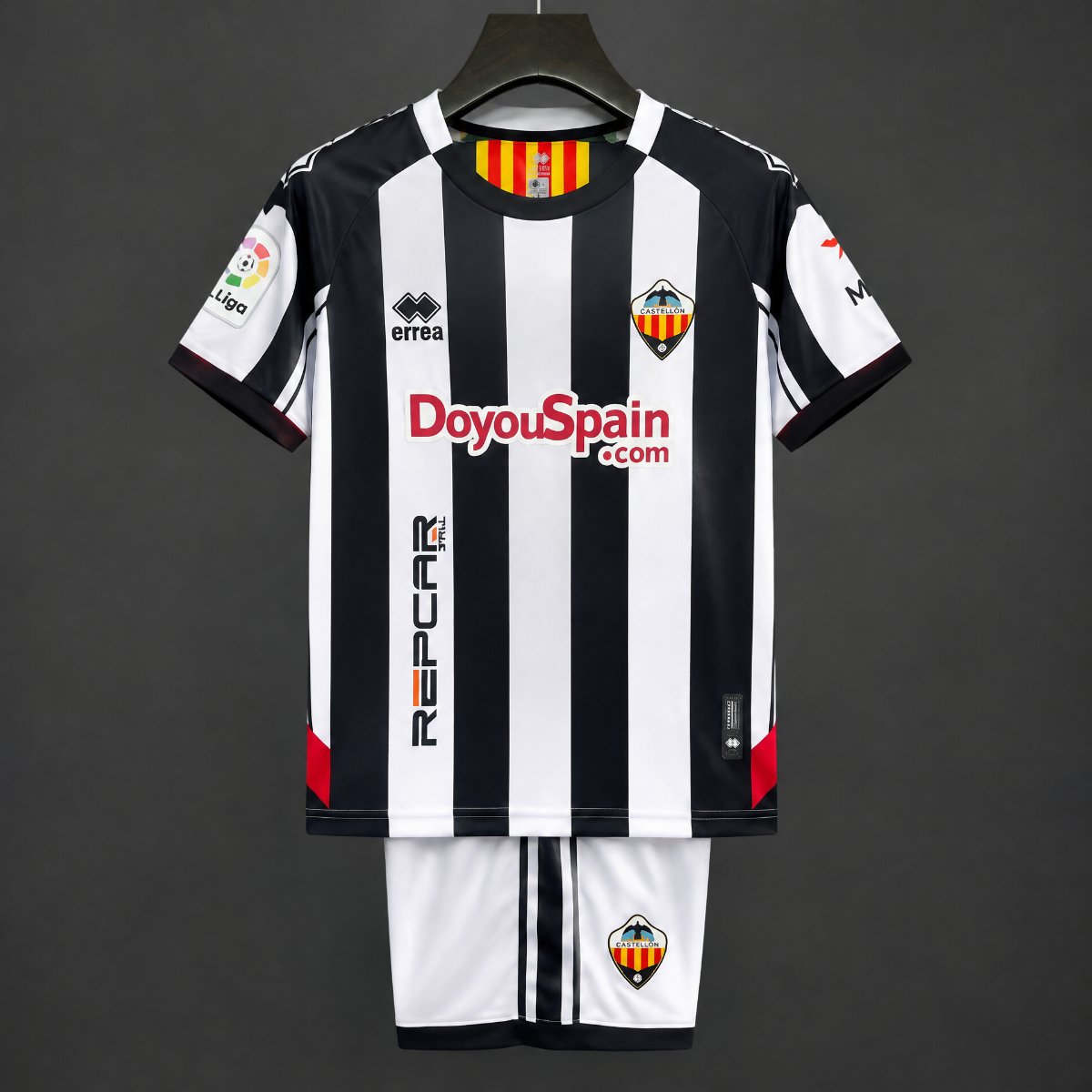 26/27 Kids Castellon Home White Black Jersey